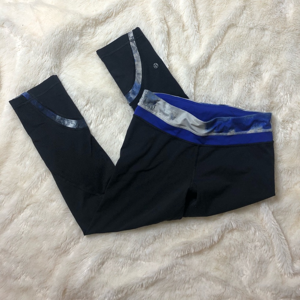 Lululemon cropped run inspire leggings